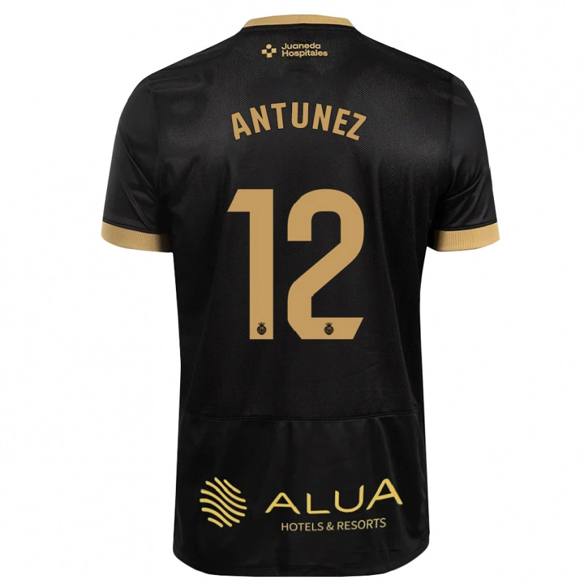 Danxen Homem Camisola Yahir Antúnez #12 Preto Marrom Claro De Sândalo Madeira Alternativa 2026/27 Camisa