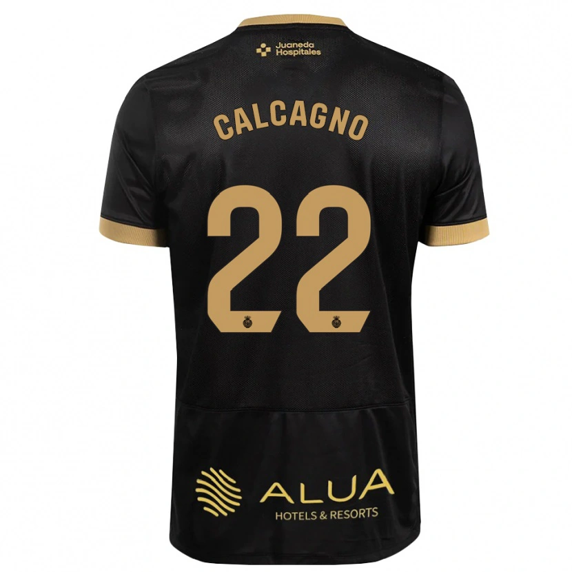 Danxen Homem Camisola Bruno Calcagno #22 Preto Marrom Claro De Sândalo Madeira Alternativa 2026/27 Camisa