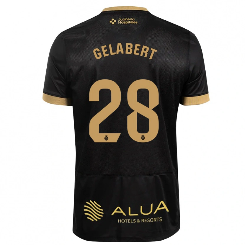 Danxen Homem Camisola Miquel Gelabert #28 Preto Marrom Claro De Sândalo Madeira Alternativa 2026/27 Camisa