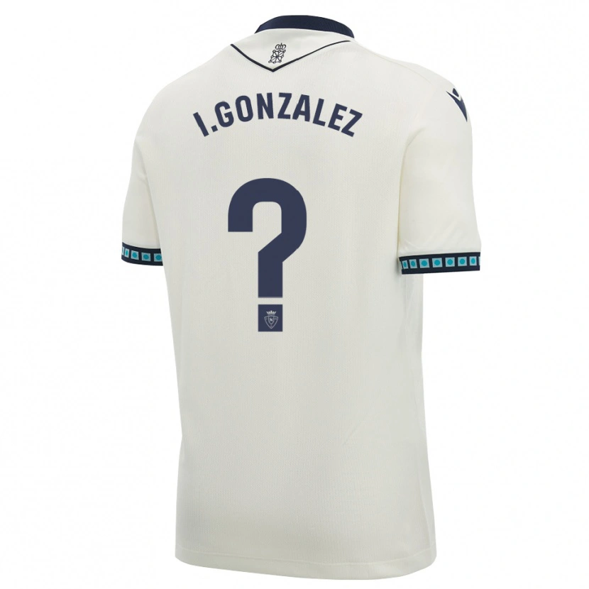 Danxen Homem Camisola Iker González #0 Branco Preto Azul Céu Claro Alternativa 2026/27 Camisa