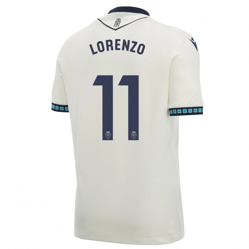 Danxen Homem Camisola Nowend Lorenzo #11 Branco Preto Azul Céu Claro Alternativa 2026/27 Camisa
