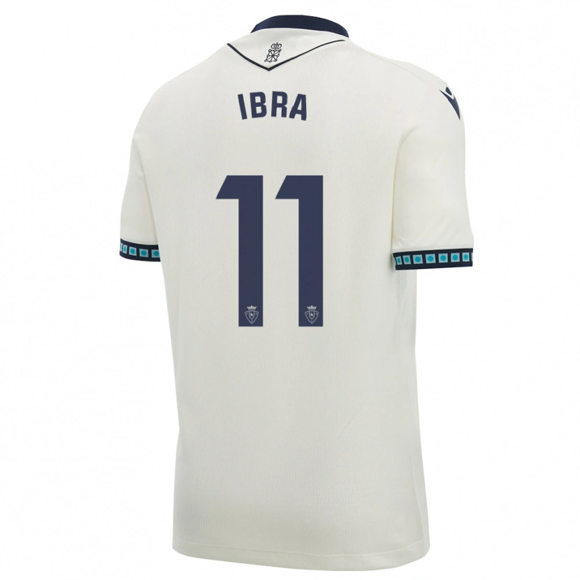 Danxen Homem Camisola María González Pont #11 Branco Preto Azul Céu Claro Alternativa 2026/27 Camisa