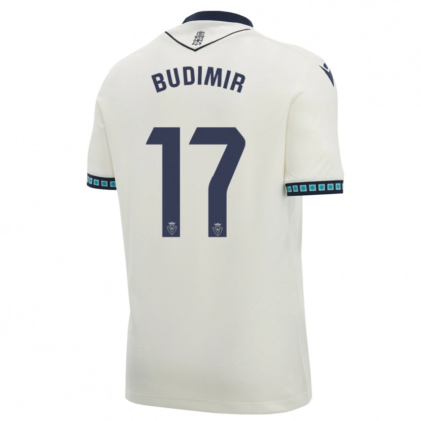 Danxen Homem Camisola Ante Budimir #17 Branco Preto Azul Céu Claro Alternativa 2026/27 Camisa