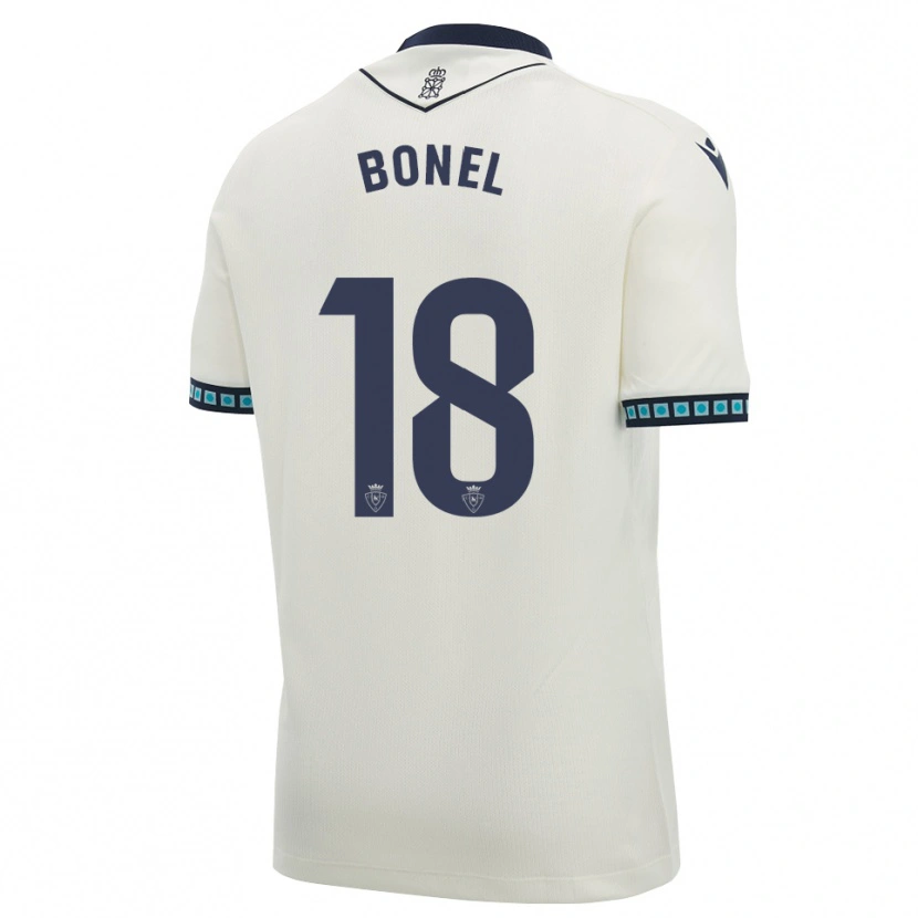 Danxen Homem Camisola Aimar Bonel #18 Branco Preto Azul Céu Claro Alternativa 2026/27 Camisa