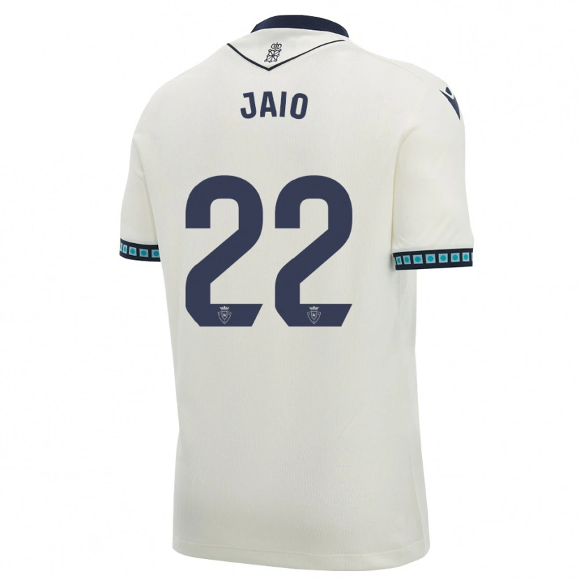 Danxen Homem Camisola Jaione Larraiotz Senosiain #22 Branco Preto Azul Céu Claro Alternativa 2026/27 Camisa
