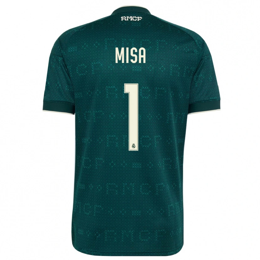 Danxen Homem Camisola Misa Rodríguez #1 Cinza Ardósia Escuro Branco Alternativa 2026/27 Camisa