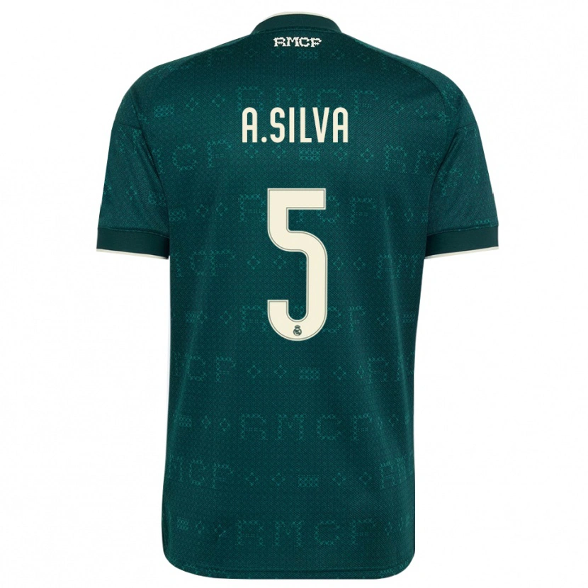 Danxen Homem Camisola Antonia Silva #5 Cinza Ardósia Escuro Branco Alternativa 2026/27 Camisa