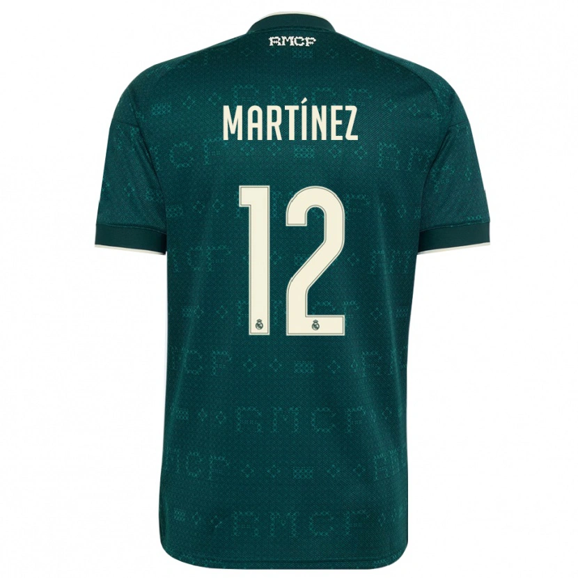 Danxen Homem Camisola Rubén Martínez #12 Cinza Ardósia Escuro Branco Alternativa 2026/27 Camisa