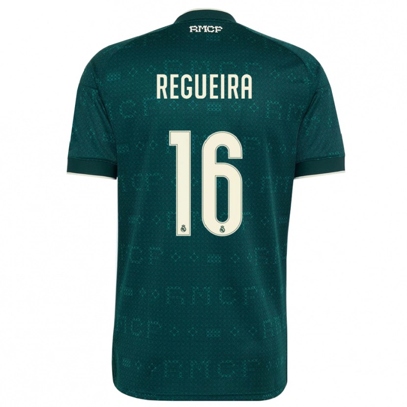 Danxen Homem Camisola Izan Regueira #16 Cinza Ardósia Escuro Branco Alternativa 2026/27 Camisa
