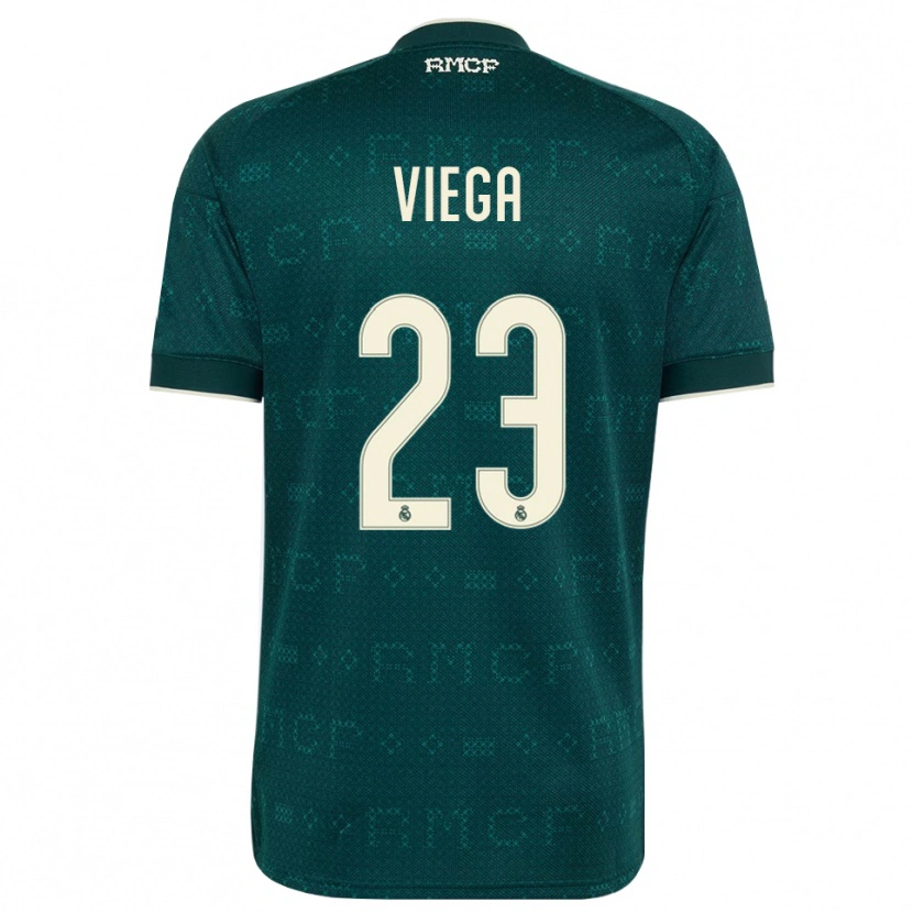Danxen Homem Camisola Marcos Viega #23 Cinza Ardósia Escuro Branco Alternativa 2026/27 Camisa