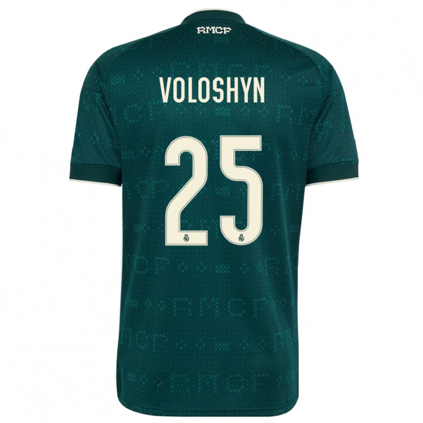 Danxen Homem Camisola Ilya Voloshyn #25 Cinza Ardósia Escuro Branco Alternativa 2026/27 Camisa