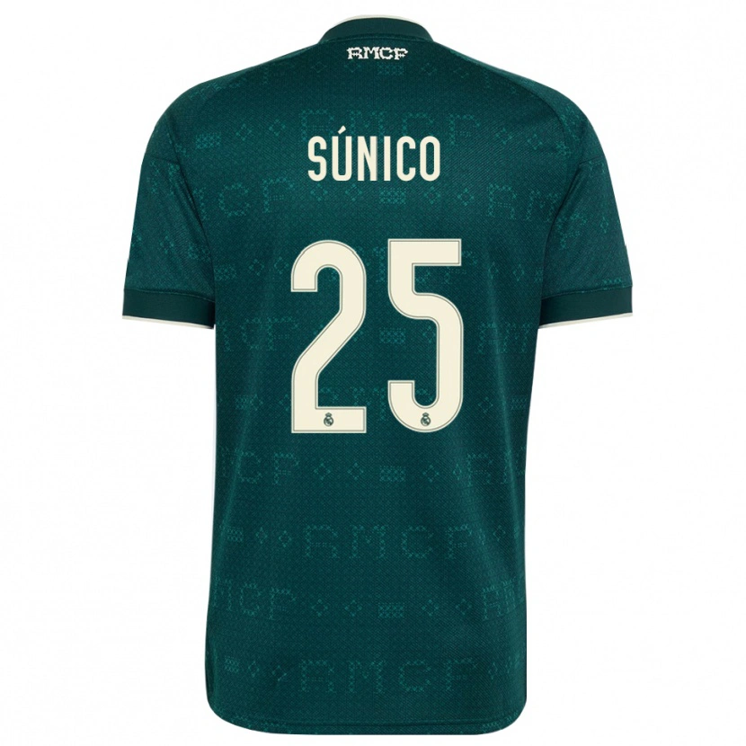 Danxen Homem Camisola Guille Súnico #25 Cinza Ardósia Escuro Branco Alternativa 2026/27 Camisa
