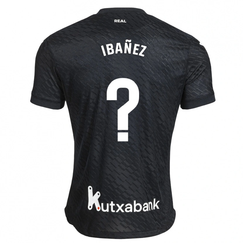 Danxen Homem Camisola Pedro Ibañez #0 Preto Branco Alternativa 2026/27 Camisa