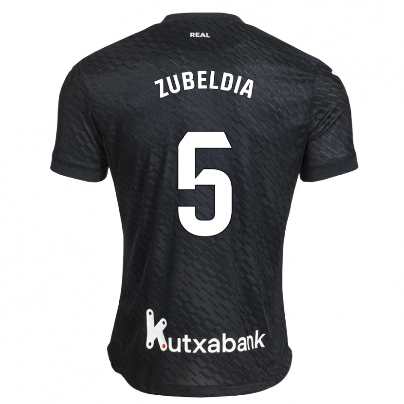 Danxen Homem Camisola Igor Zubeldia #5 Preto Branco Alternativa 2026/27 Camisa