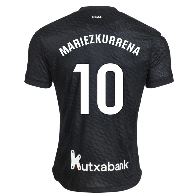 Danxen Homem Camisola Arkaitz Mariezkurrena #10 Preto Branco Alternativa 2026/27 Camisa