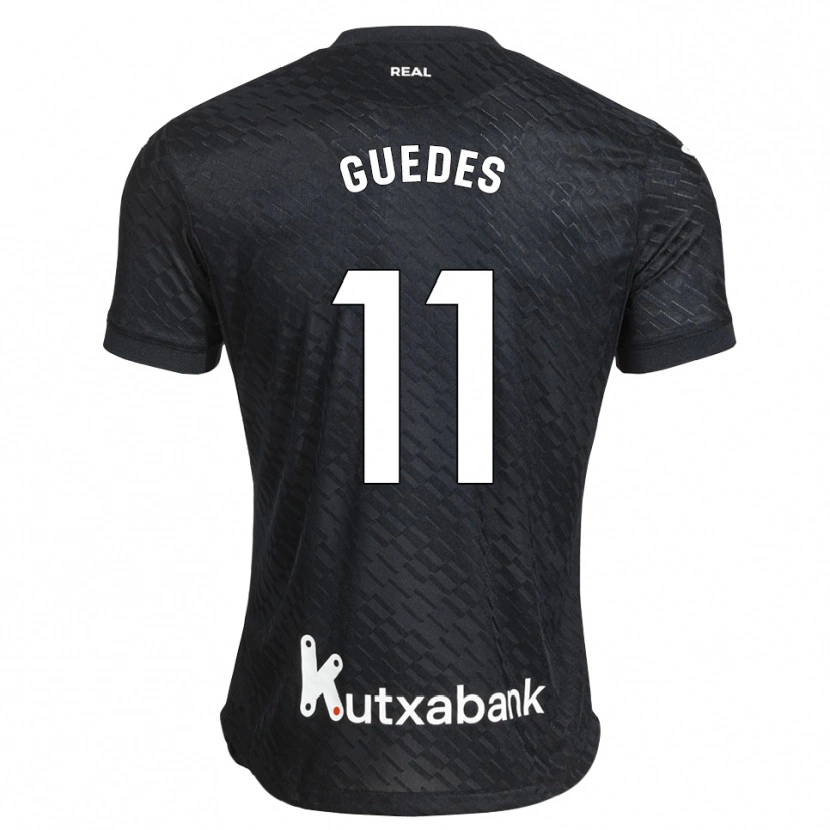 Danxen Homem Camisola Gonçalo Guedes #11 Preto Branco Alternativa 2026/27 Camisa