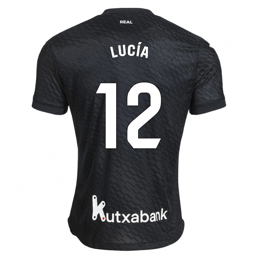 Danxen Homem Camisola Lucía Rodríguez #12 Preto Branco Alternativa 2026/27 Camisa