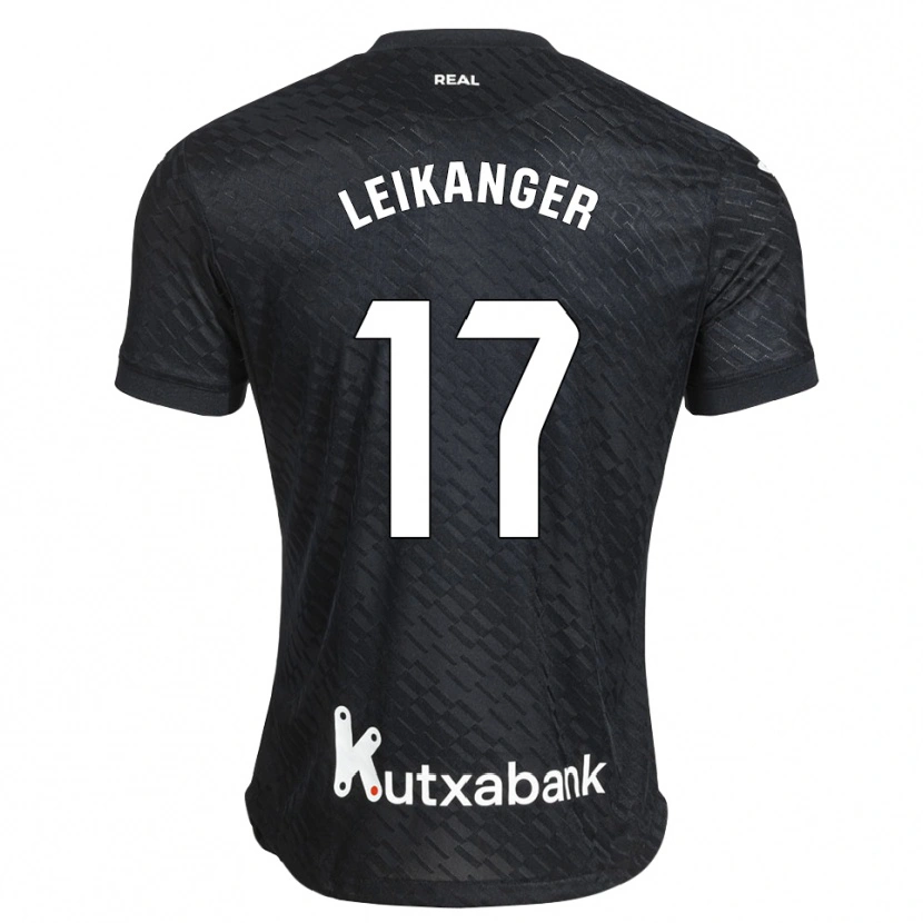 Danxen Homem Camisola Thomas Leikanger #17 Preto Branco Alternativa 2026/27 Camisa