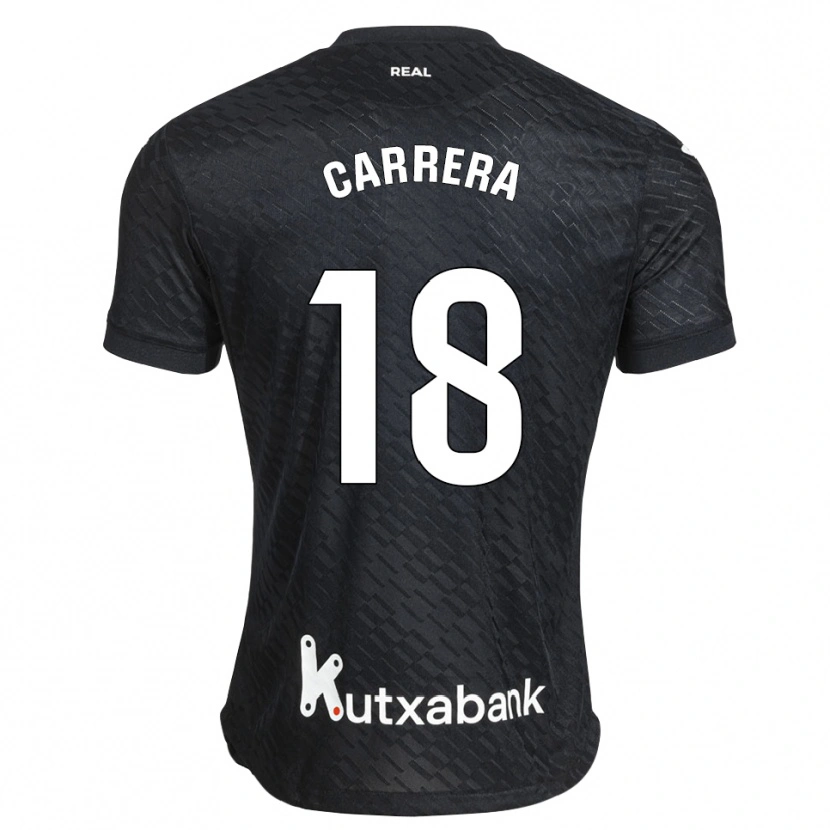 Danxen Homem Camisola Gorka Carrera #18 Preto Branco Alternativa 2026/27 Camisa