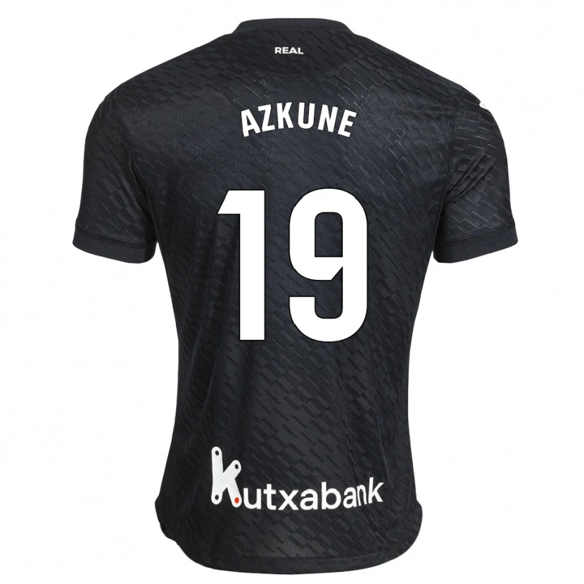 Danxen Homem Camisola Ekain Azkune #19 Preto Branco Alternativa 2026/27 Camisa