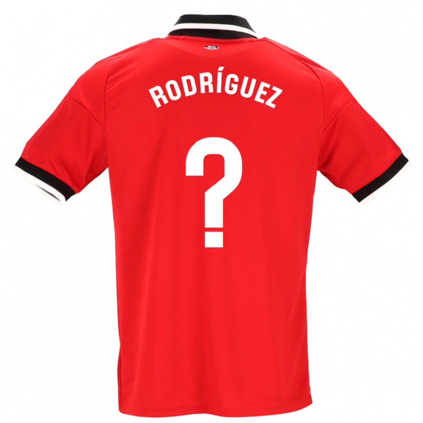 Danxen Homem Camisola René Rodríguez #0 Preto Branco Vermelho Alternativa 2026/27 Camisa