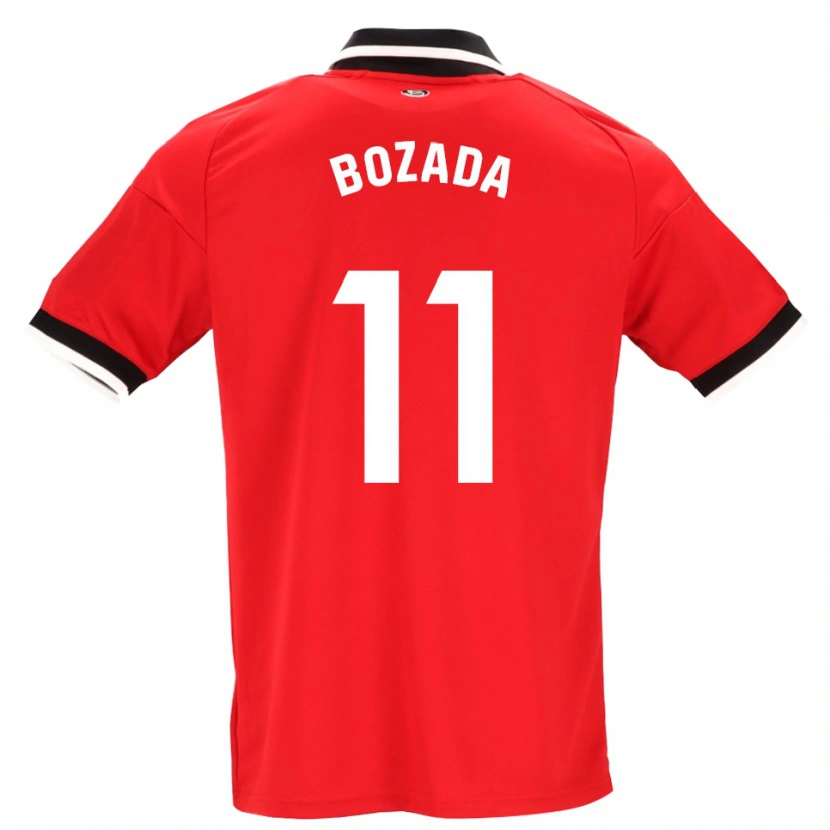 Danxen Homem Camisola José Antonio Bozada #11 Preto Branco Vermelho Alternativa 2026/27 Camisa