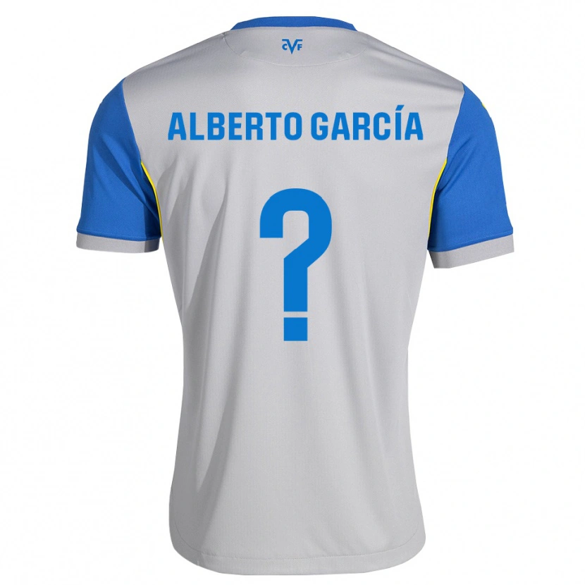 Danxen Homem Camisola Alberto García #0 Azul Dodger Cinza Alternativa 2026/27 Camisa