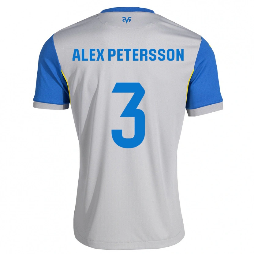 Danxen Homem Camisola Max Petersson #3 Azul Dodger Cinza Alternativa 2026/27 Camisa