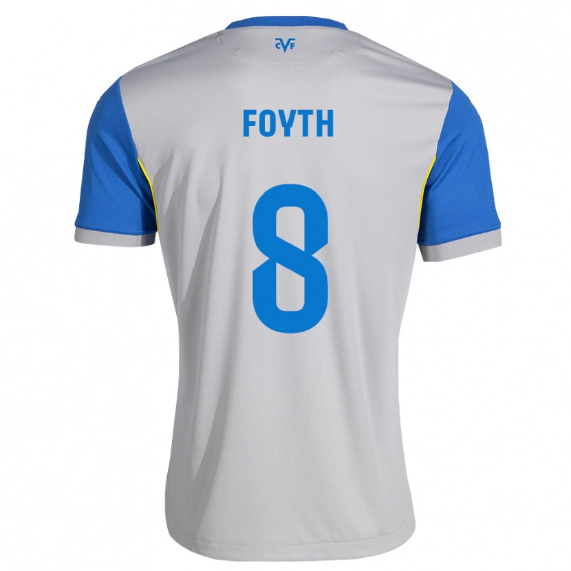 Danxen Homem Camisola Juan Foyth #8 Azul Dodger Cinza Alternativa 2026/27 Camisa
