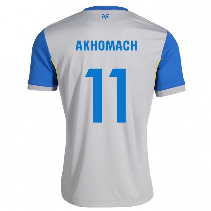 Danxen Homem Camisola Ilias Akhomach #11 Azul Dodger Cinza Alternativa 2026/27 Camisa