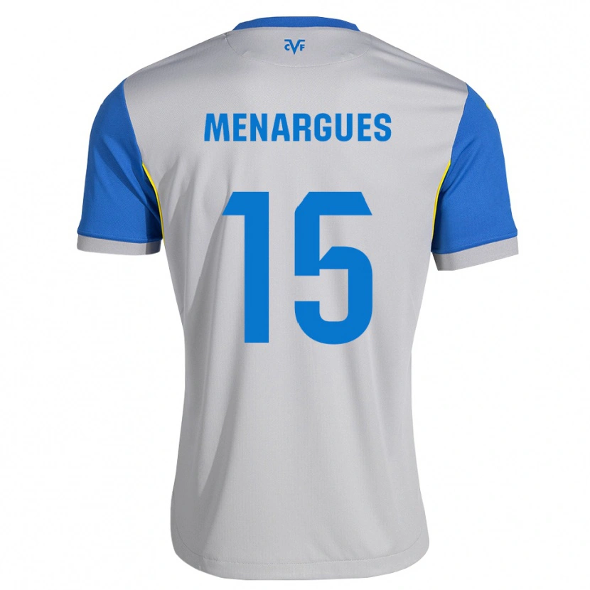 Danxen Homem Camisola Joseda Menargues #15 Azul Dodger Cinza Alternativa 2026/27 Camisa