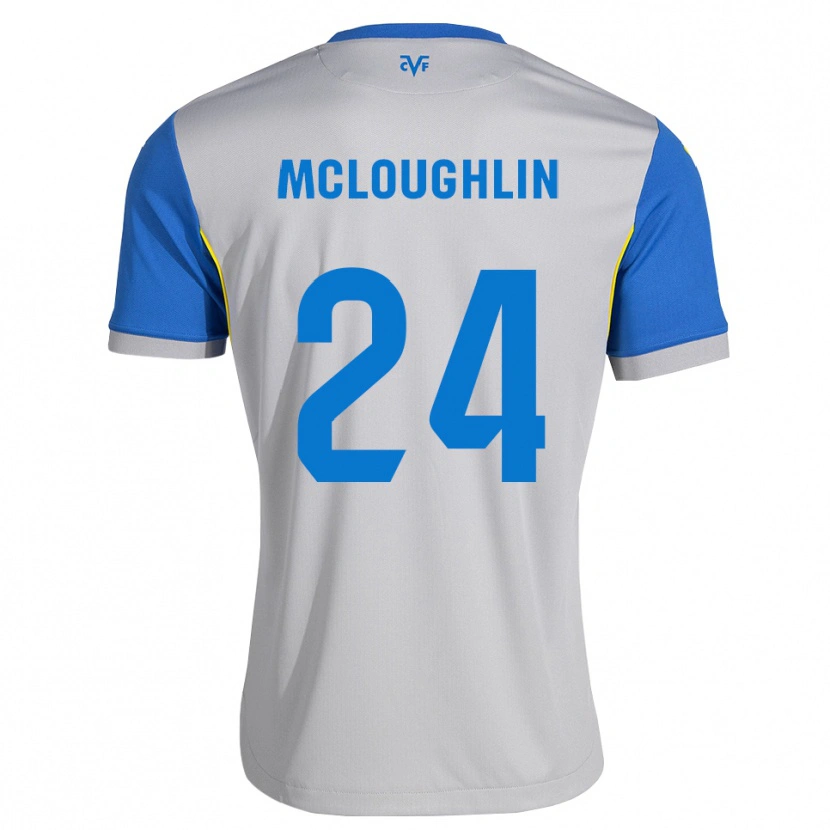 Danxen Homem Camisola Caden Mcloughlin #24 Azul Dodger Cinza Alternativa 2026/27 Camisa
