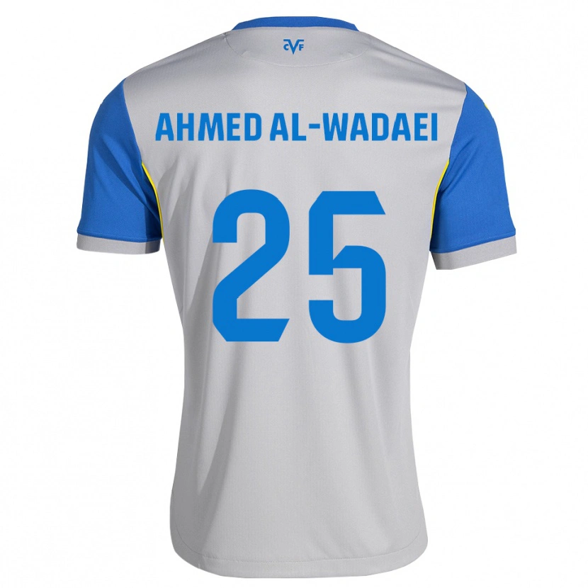 Danxen Homem Camisola Sayed Ahmed Al-Wadaei #25 Azul Dodger Cinza Alternativa 2026/27 Camisa