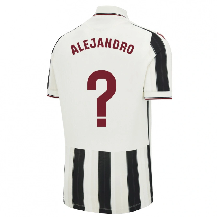 Danxen Homem Camisola Alejandro Hernández #0 Preto Branco Vermelho Alternativa 2026/27 Camisa