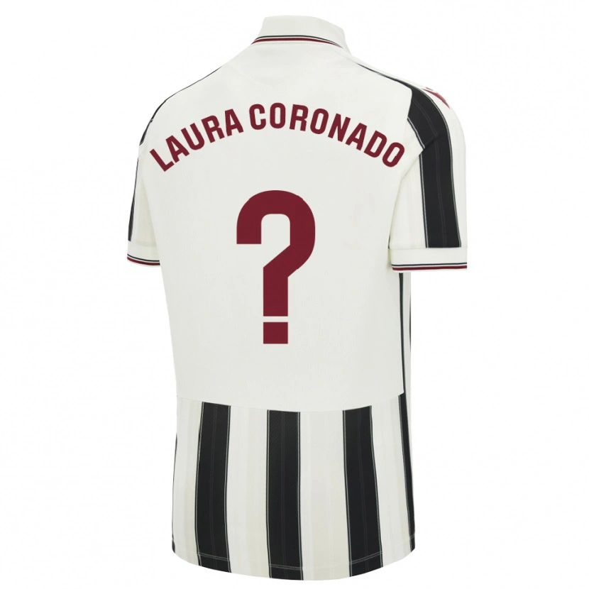 Danxen Homem Camisola Laura Coronado Vilchez #0 Preto Branco Vermelho Alternativa 2026/27 Camisa