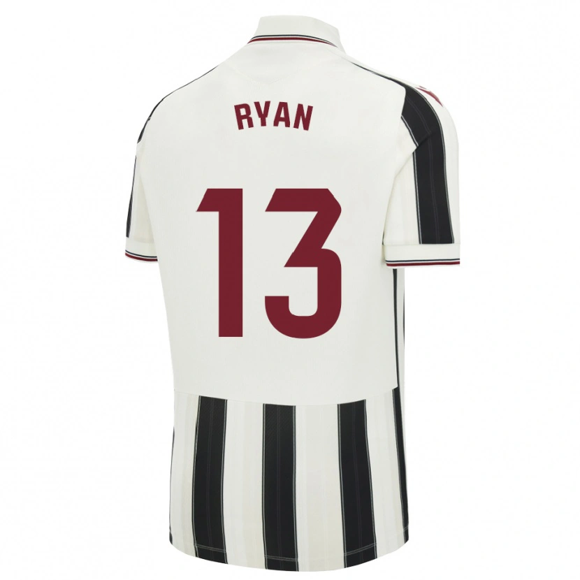 Danxen Homem Camisola Mathew Ryan #13 Preto Branco Vermelho Alternativa 2026/27 Camisa
