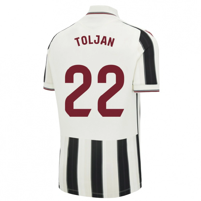 Danxen Homem Camisola Jeremy Toljan #22 Preto Branco Vermelho Alternativa 2026/27 Camisa