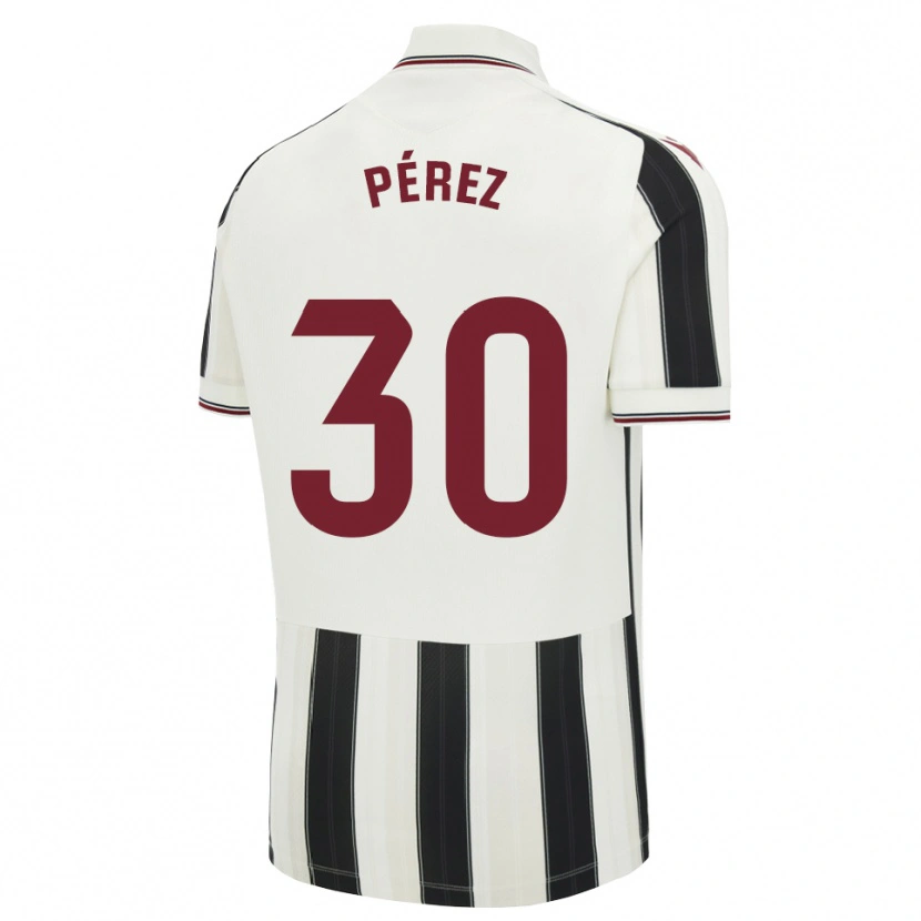 Danxen Homem Camisola Luismi Pérez #30 Preto Branco Vermelho Alternativa 2026/27 Camisa