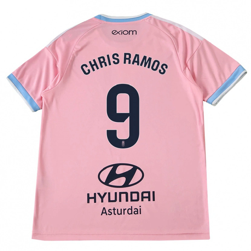 Danxen Homem Camisola Chris Ramos #9 Azul Centáurea Rosa Alternativa 2026/27 Camisa