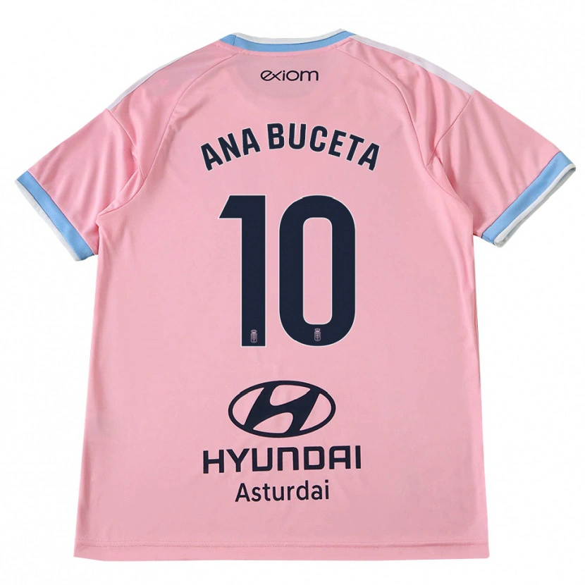 Danxen Homem Camisola Ana Buceta #10 Azul Centáurea Rosa Alternativa 2026/27 Camisa
