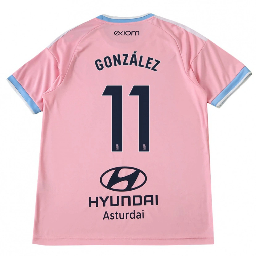 Danxen Homem Camisola Jacobo González #11 Azul Centáurea Rosa Alternativa 2026/27 Camisa