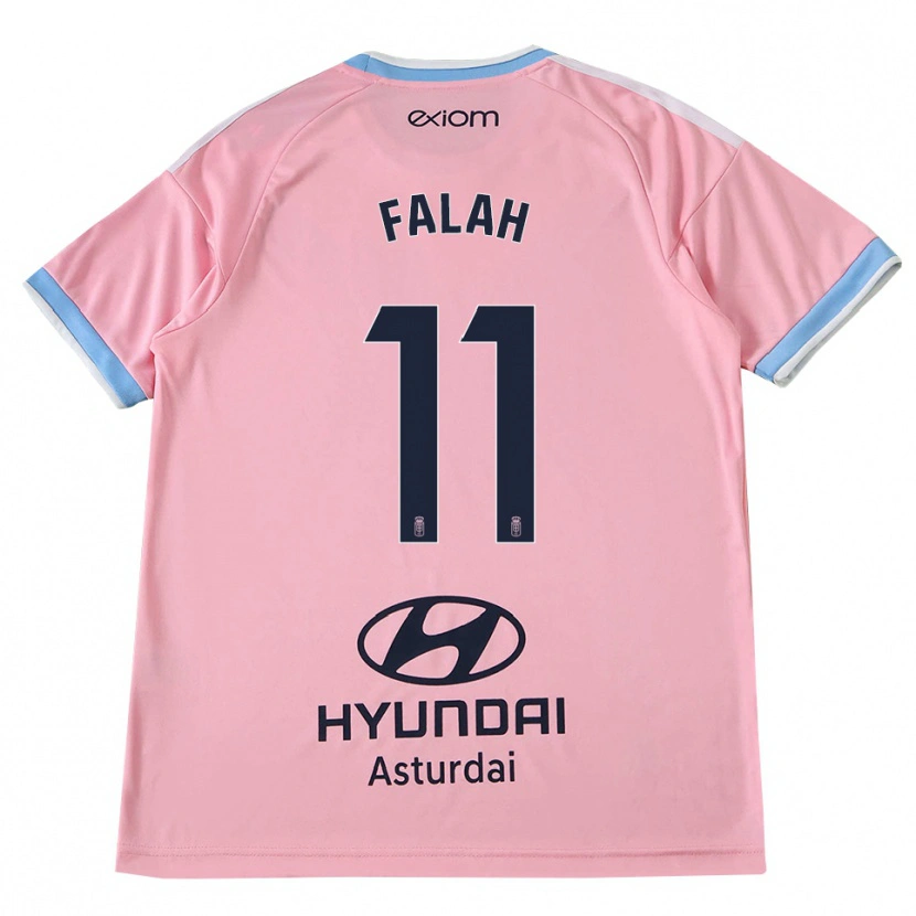 Danxen Homem Camisola Omar Falah #11 Azul Centáurea Rosa Alternativa 2026/27 Camisa
