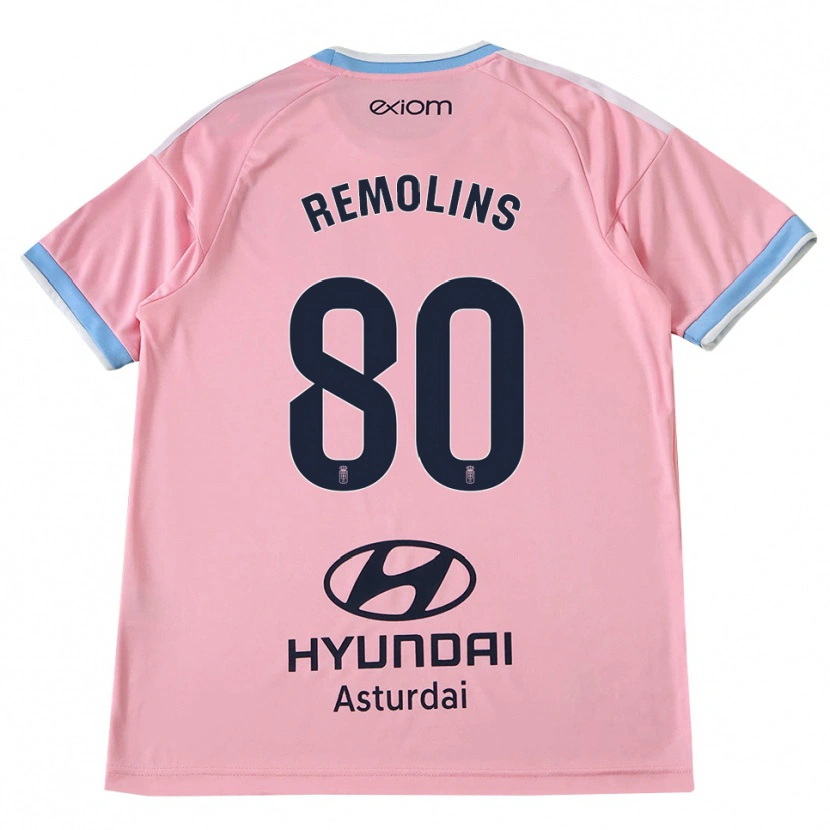 Danxen Homem Camisola Ot Remolins #80 Azul Centáurea Rosa Alternativa 2026/27 Camisa