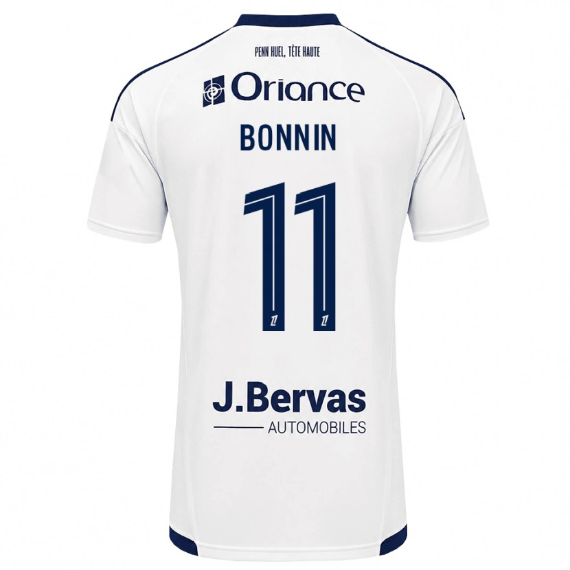 Danxen Homem Camisola Lilian Bonnin #11 Azul Marinho Branco Alternativa 2026/27 Camisa