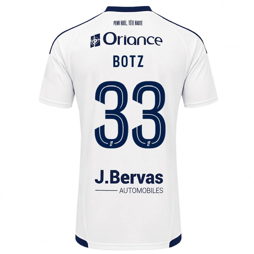 Danxen Homem Camisola Léo Botz #33 Azul Marinho Branco Alternativa 2026/27 Camisa