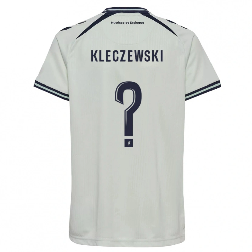 Danxen Homem Camisola Louise Kleczewski #0 Azul Meia-Noite Branco Alternativa 2026/27 Camisa