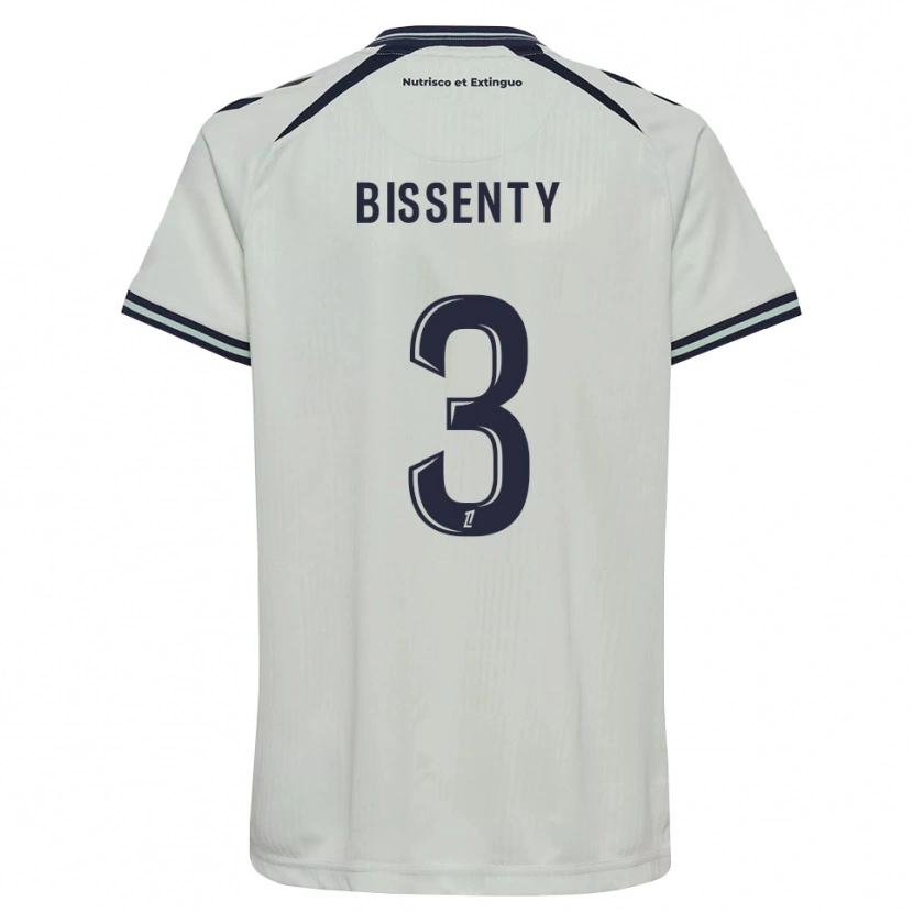Danxen Homem Camisola Bissenty Gomis #3 Azul Meia-Noite Branco Alternativa 2026/27 Camisa