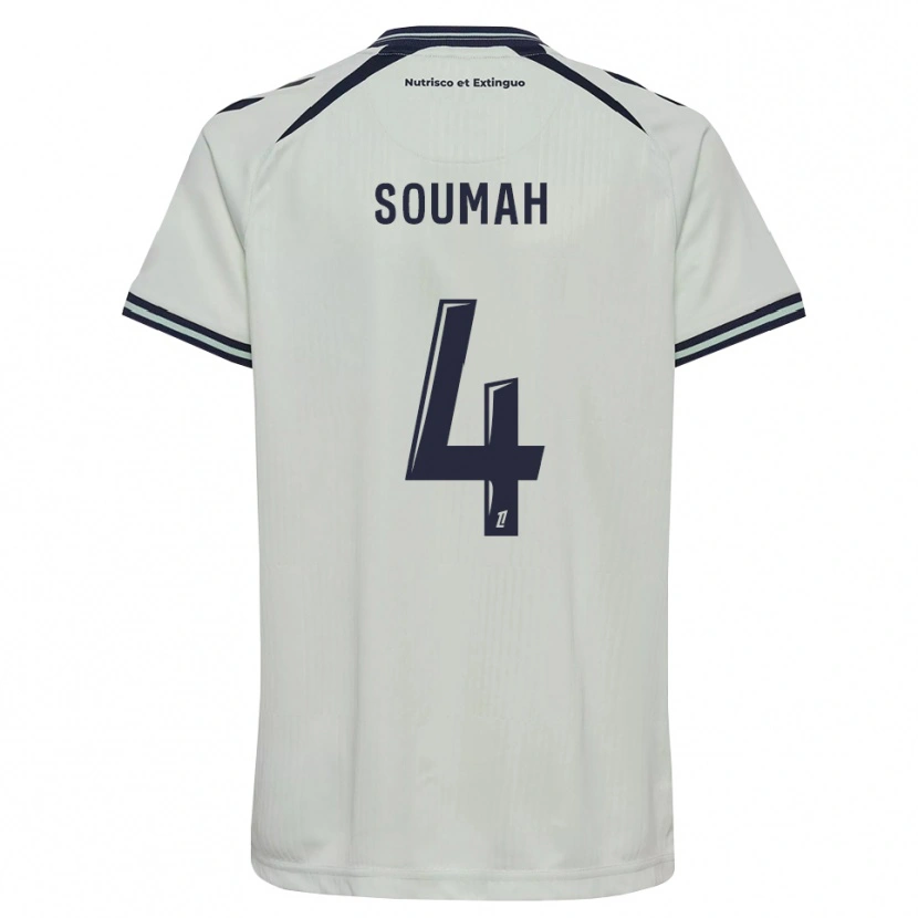 Danxen Homem Camisola Mohamed Soumah #4 Azul Meia-Noite Branco Alternativa 2026/27 Camisa