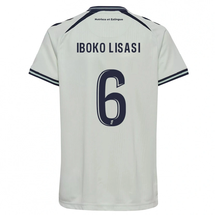 Danxen Homem Camisola Malachie Iboko Lisasi #6 Azul Meia-Noite Branco Alternativa 2026/27 Camisa