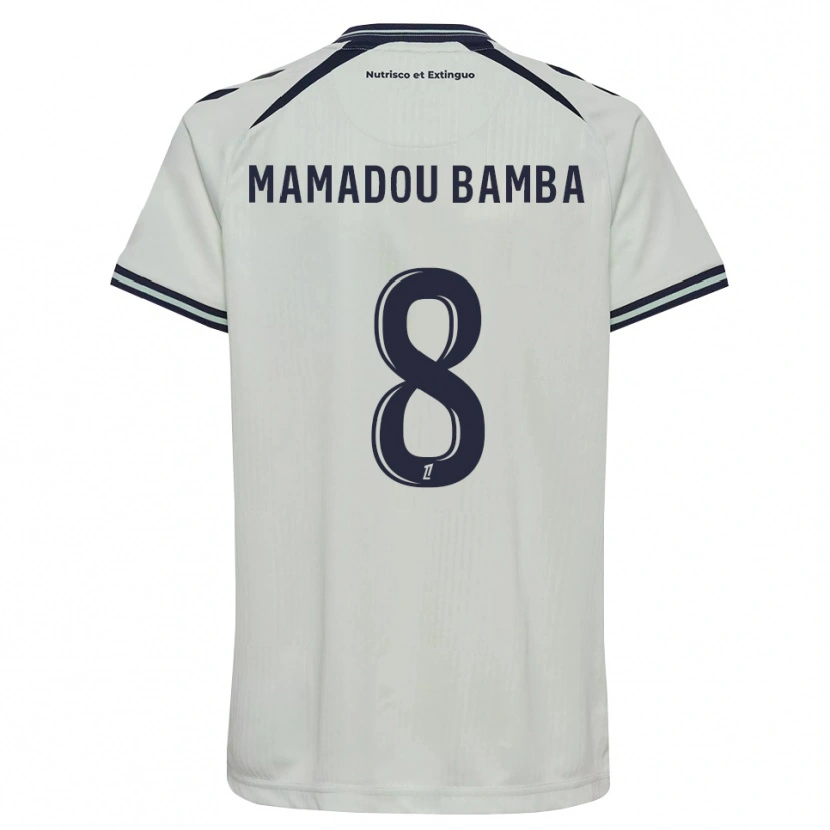 Danxen Homem Camisola Ben Mamadou Bamba #8 Azul Meia-Noite Branco Alternativa 2026/27 Camisa